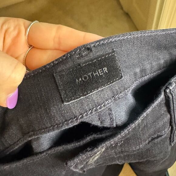 Women’s MOTHER Jeans The Pixie Swooner Skimp Not Guilty Sz 33 - Picture 3 of 5